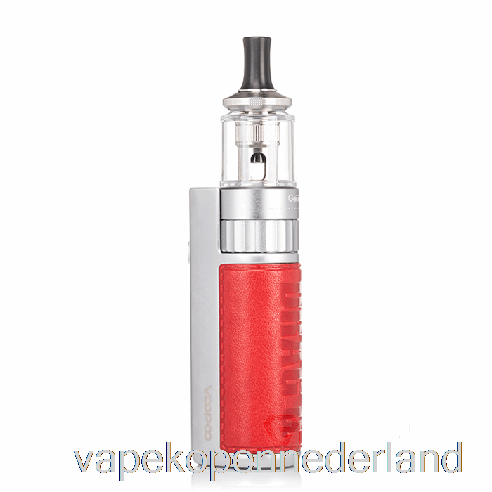 Elektronische Sigaret Vape Voopoo Drag Q Pod-systeem Klassiek Rood